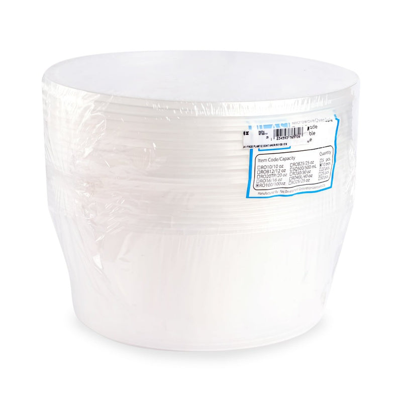 Fas Pack Plastic Container Ro100 10's