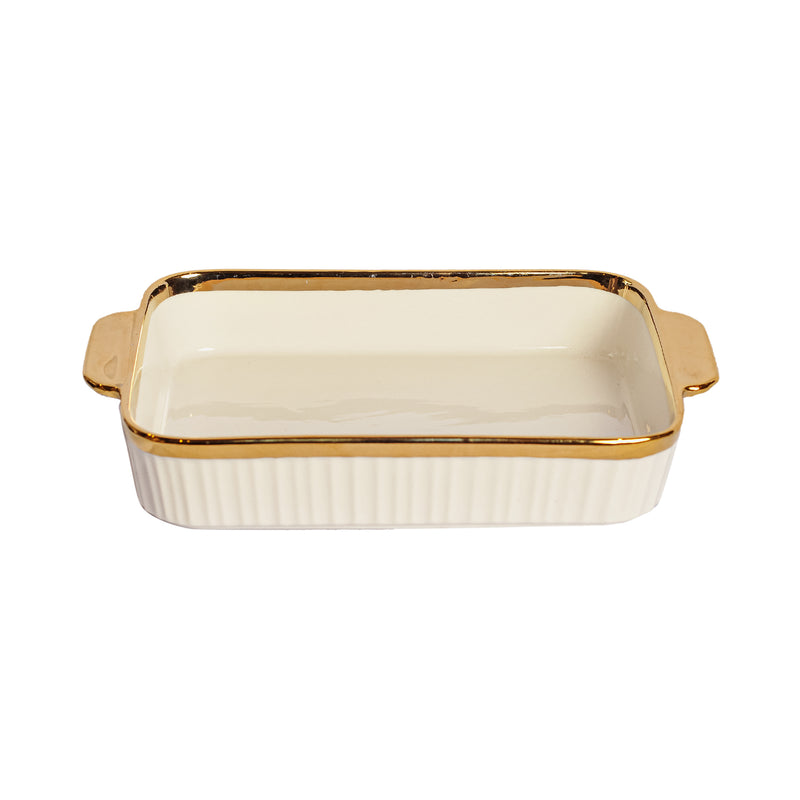 Ideal Living Rectangular Bake Dish White 31x19x5.5cm