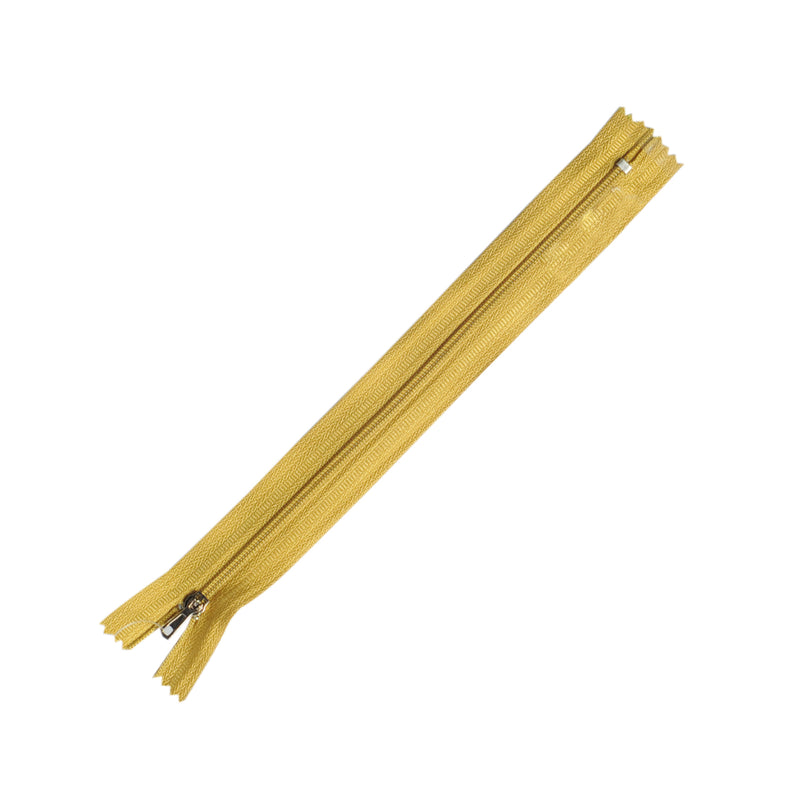 Nylon Zipper With Metal Head 8in