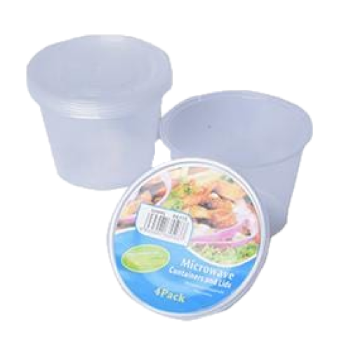 Microwavable Container 4pieces RR355