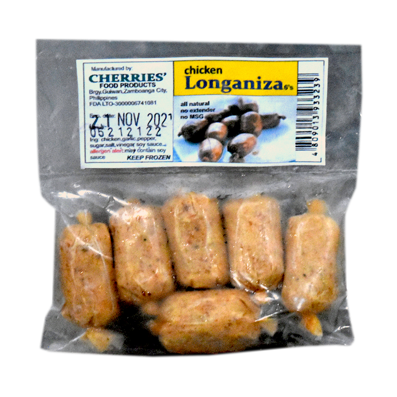 Cherries Chicken Longaniza 6's
