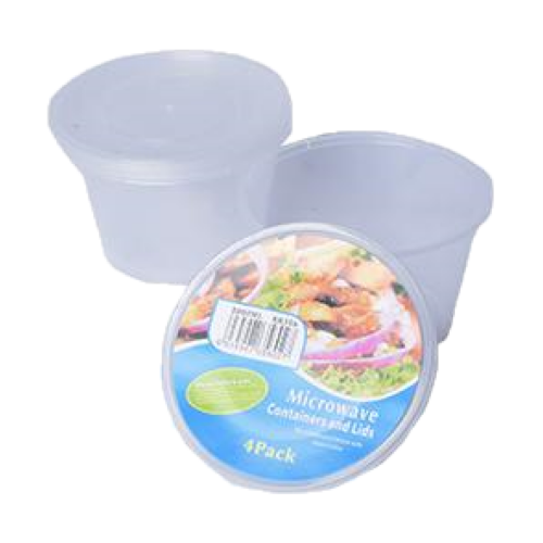Microwavable Container 4pieces RR356