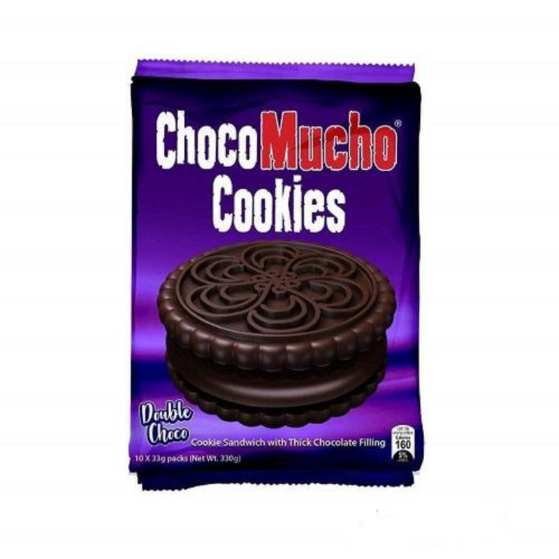 Choco Mucho Cookies Double Choco 33g x 10's