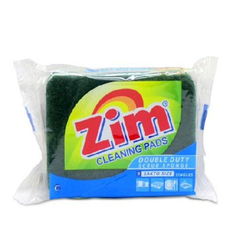 Zim Cleaning Pads Double Duty Scrub Sponge