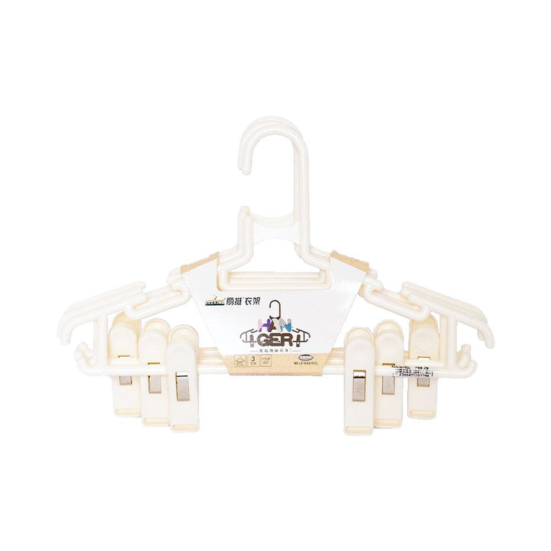 3pcs Baby Hanger With Clip