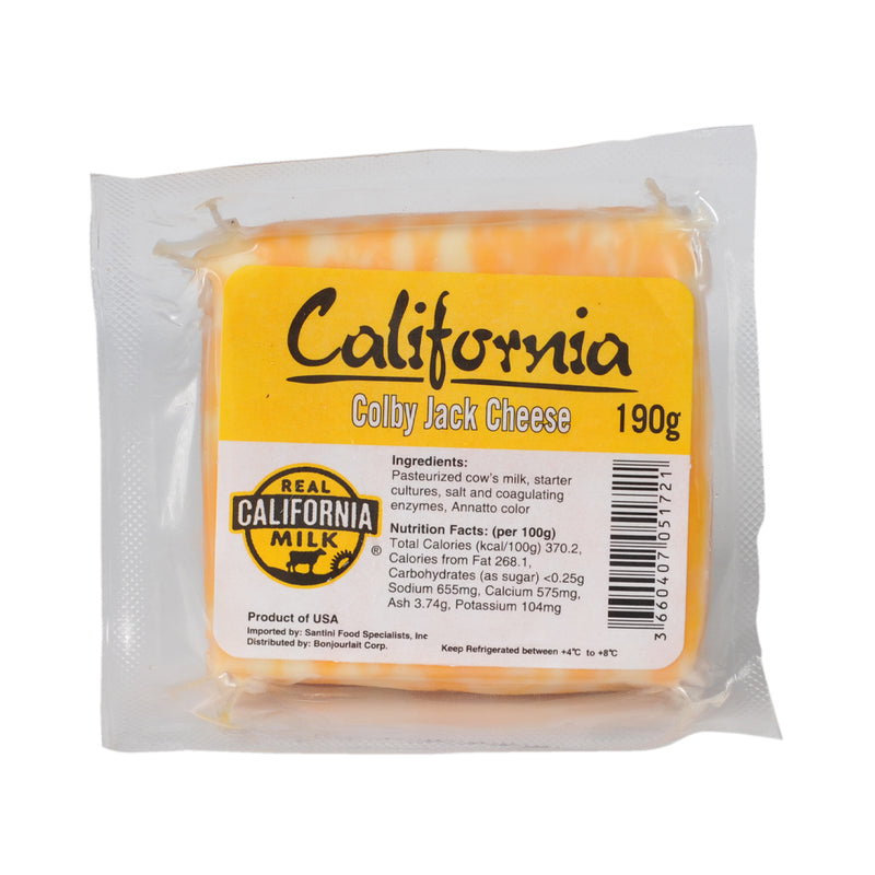 California Cheese Portion Colby Jack 190g