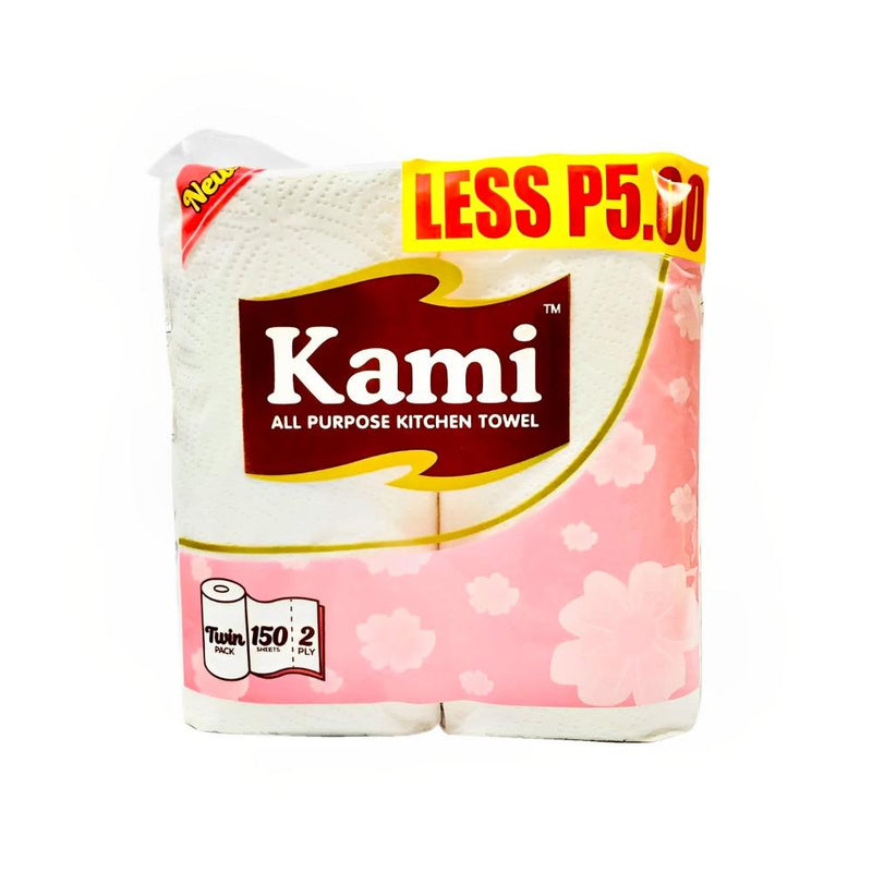 Kami Kitchen Towel Twin Pack 2Ply 150 Sheets