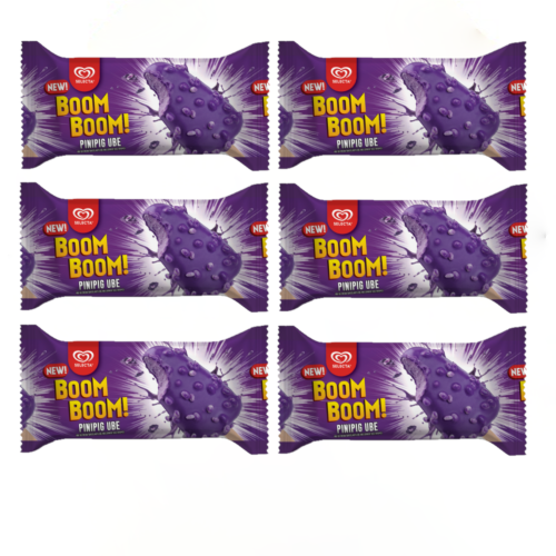 Selecta Boom Boom Pinipig Ube 60ml x 6's