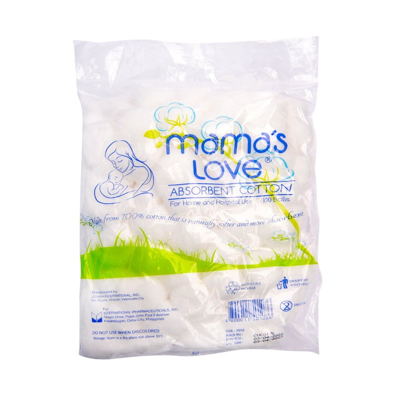 Mama's Love Cotton Balls 100's