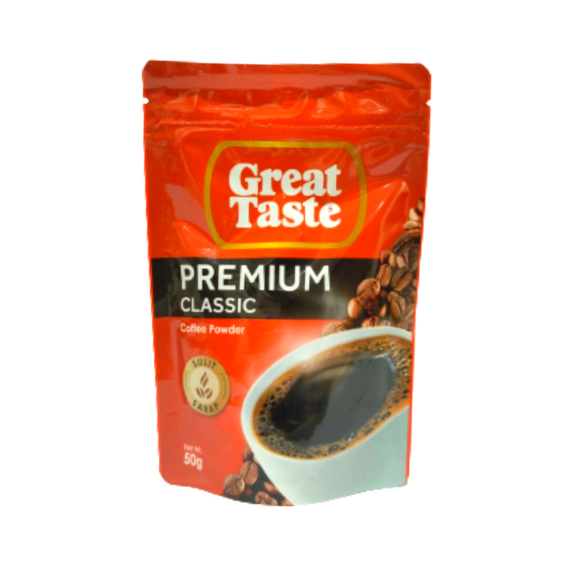 Great Taste Premium Instant Coffee SUP 50g