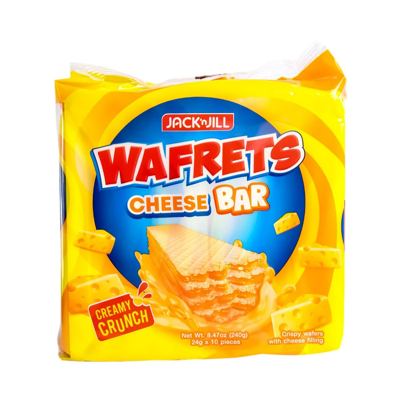 Jack 'n Jill Wafrets Cheese Brix 24g x 10's