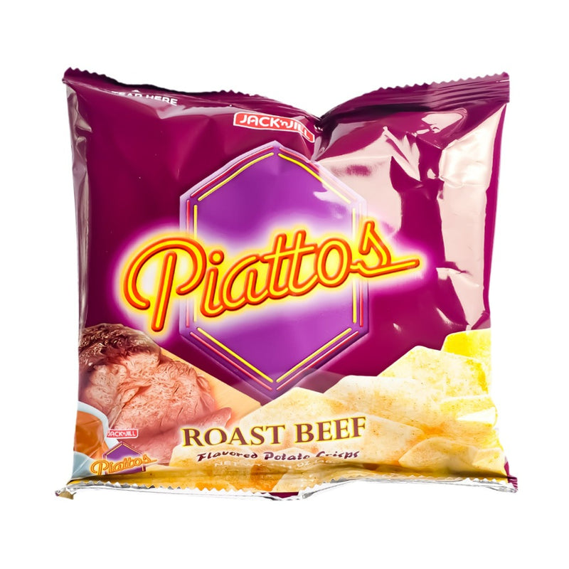 Jack 'n Jill Piattos Potato Crisps Roast Beef 40g