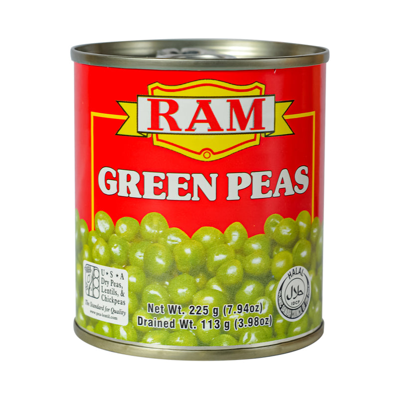 Ram Green Peas 225g