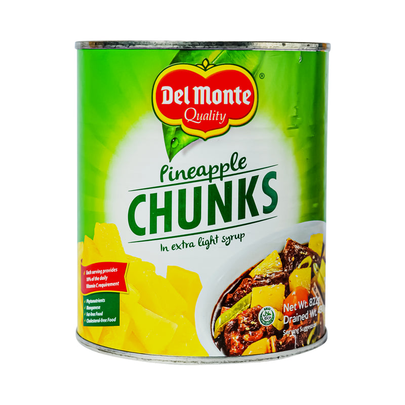 Del Monte Pineapple Chunks 822g