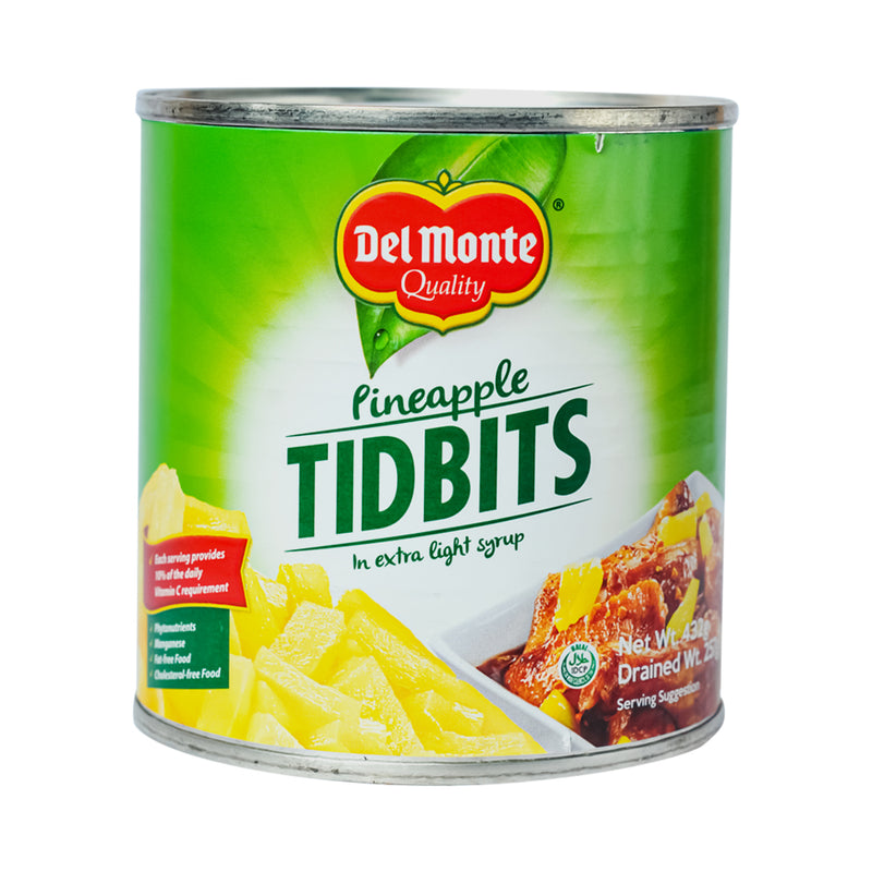 Del Monte Pineapple Tidbits 432g