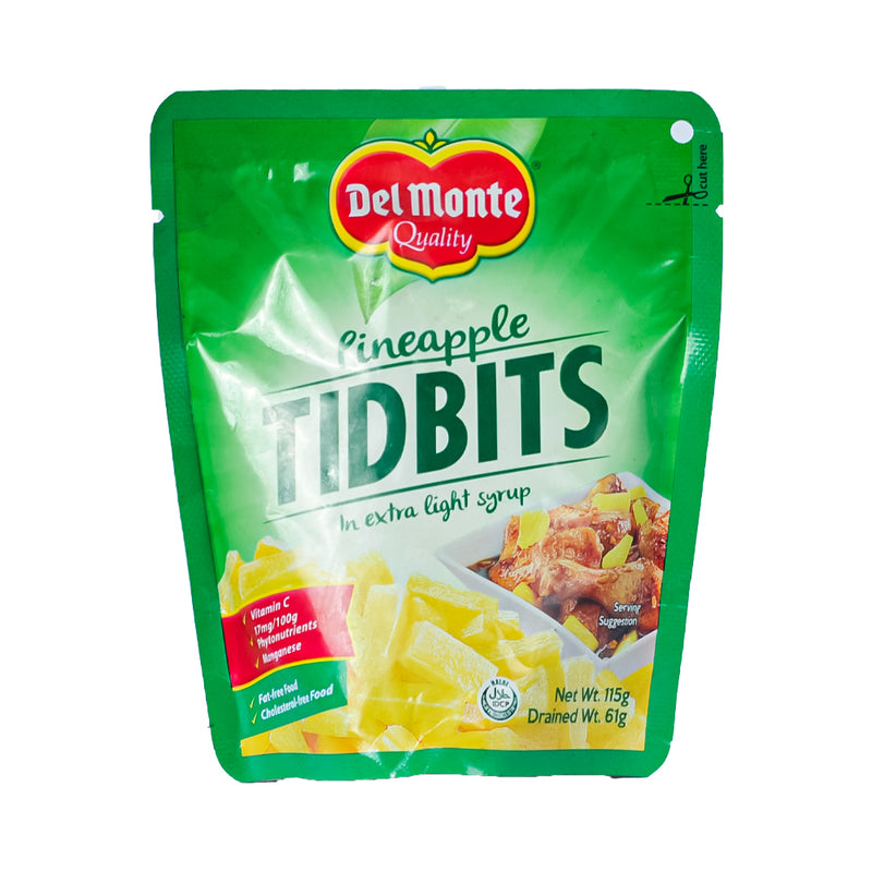 Del Monte Pineapple Tidbits Budget Pack SUP 115g