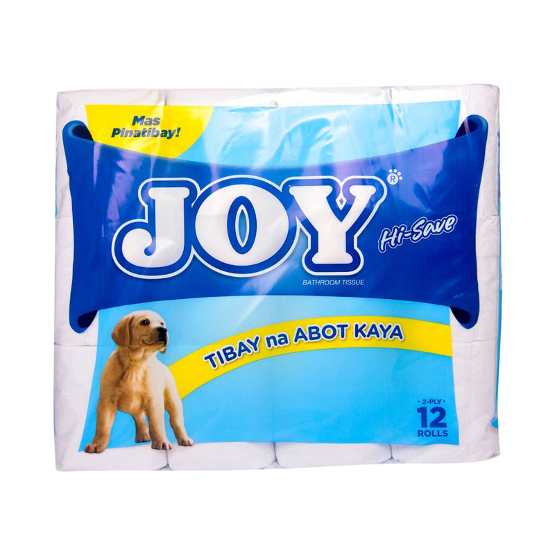 Joy Hi-Save Bathroom Tissue 2 Ply 12 Rolls