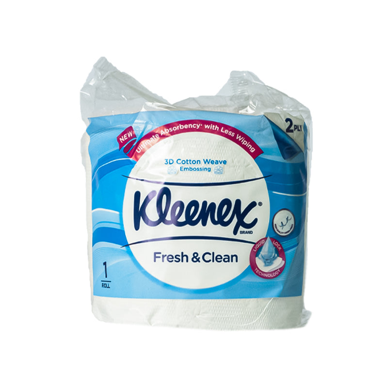 Kleenex Fresh And Clean 2 Ply Bathroom Tissue 1 Roll