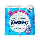 Kleenex Fresh And Clean Bathroom Tissue 2Ply 4's