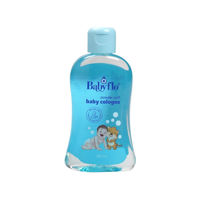 Babyflo Cologne Powder Puff 100ml