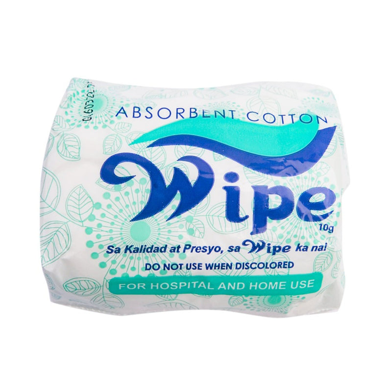 Wipe Absorbent Cotton 10g