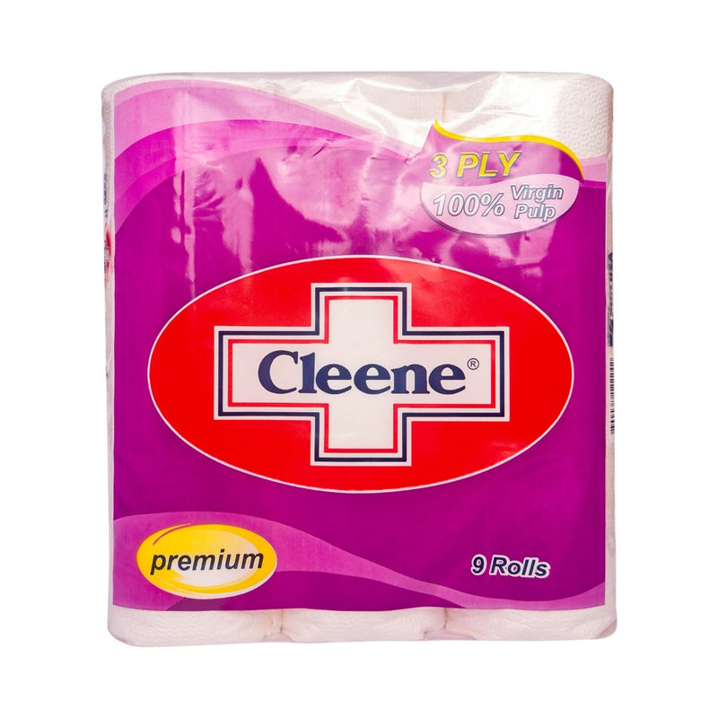 Cleene Premium Tissue 3Ply 9's