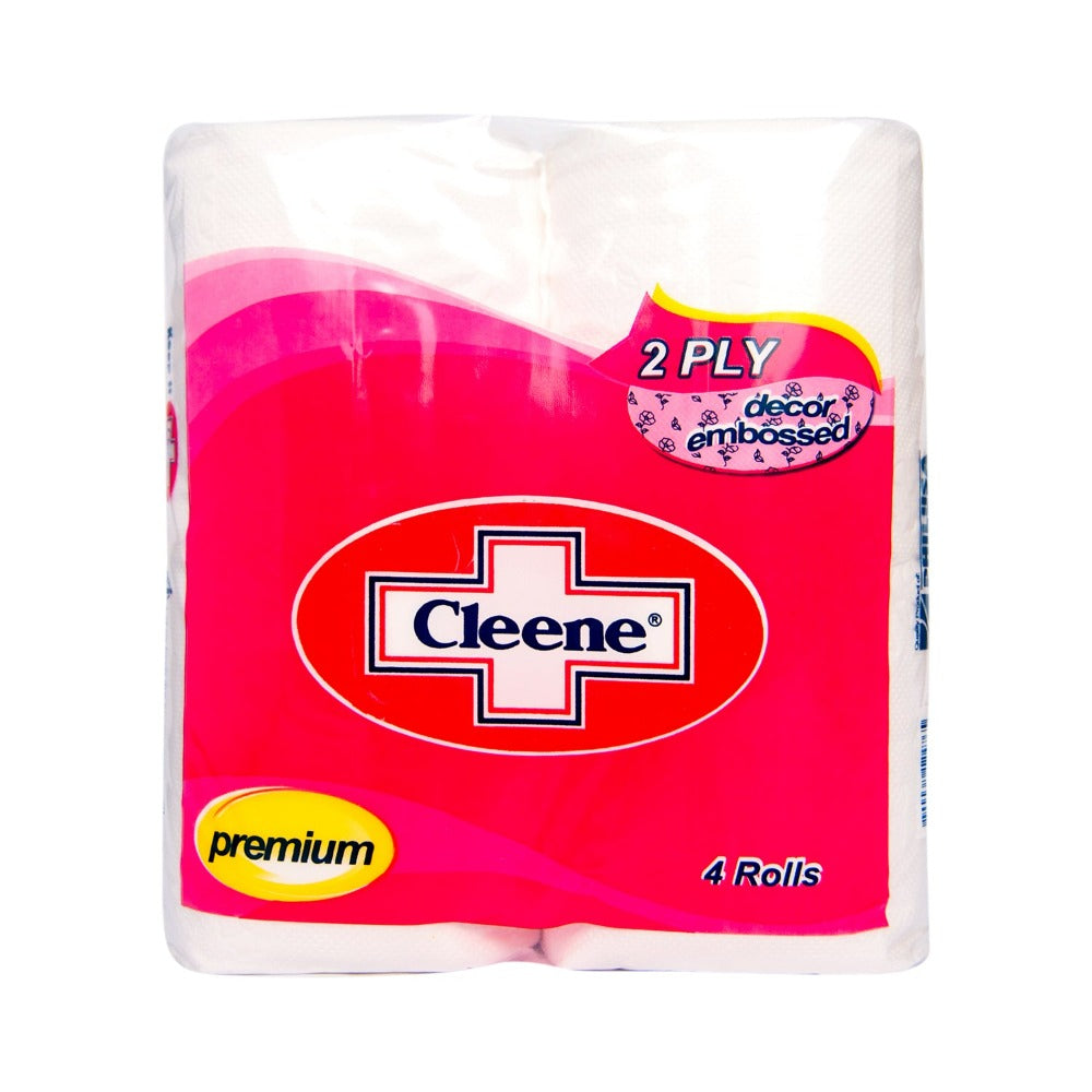 Clenz Tissue Cleene Premium Tissue 2ply 4's