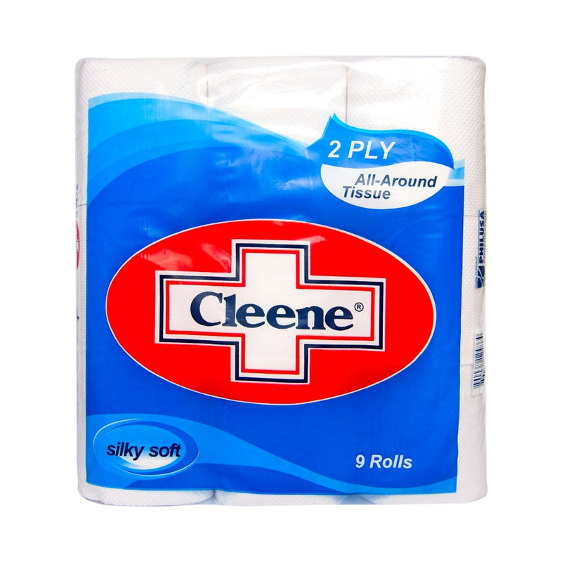 Clenz Tissue Cleene Silky Soft Tissue 2Ply 9's