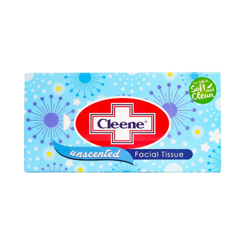 Cleene Unscented Facial Tissue Blue 150 Pulls