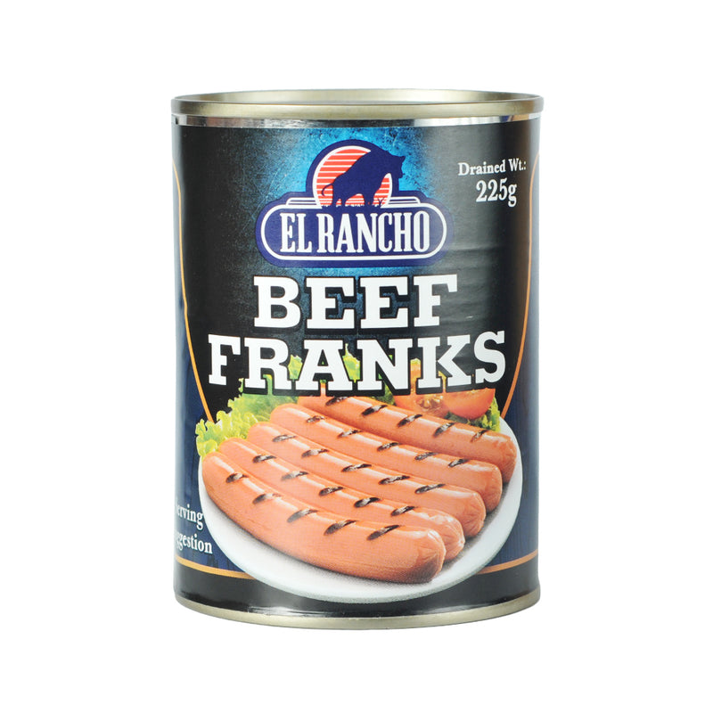 El Rancho Beef Franks 225g