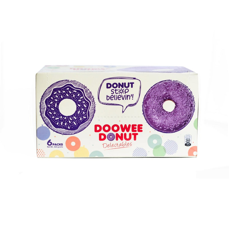 Doowee Donuts Delectables Purple Yam 6's