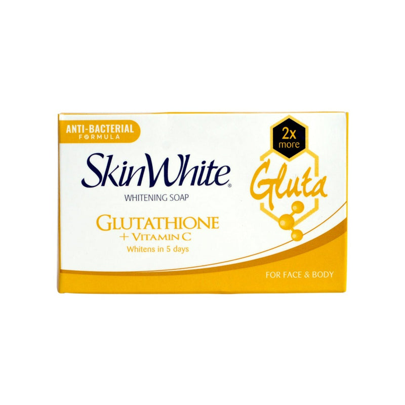 Skin White Whitening Soap Glutathione + Vitamin C 90g