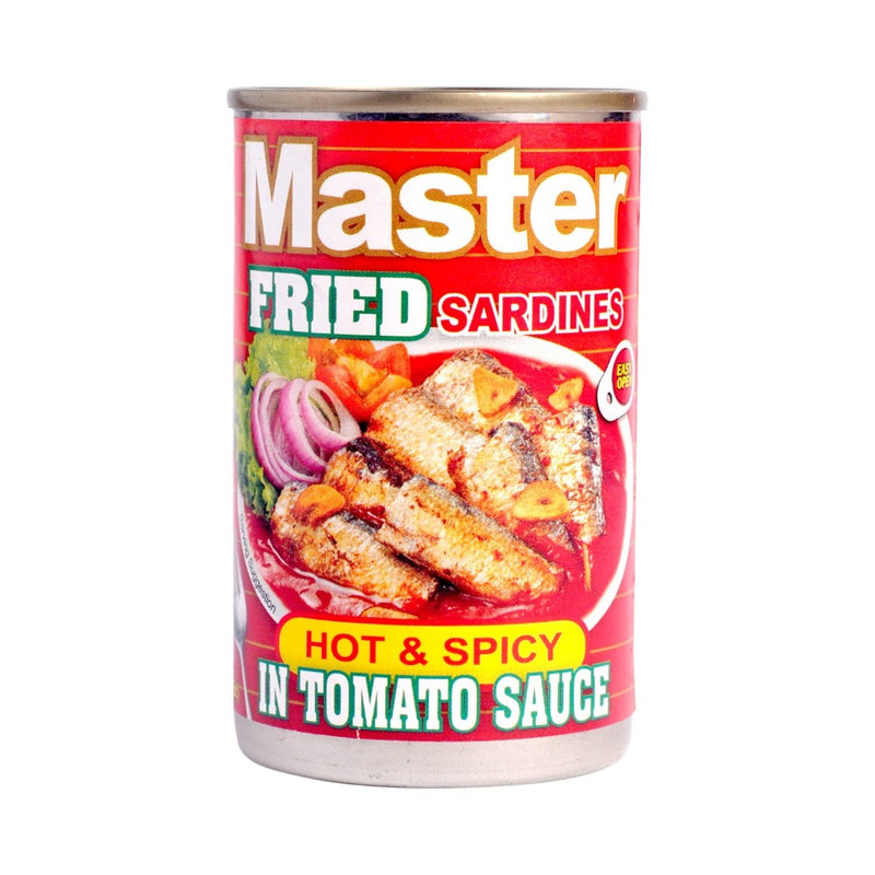 Master Sardines Fried Hot And Spicy 155g