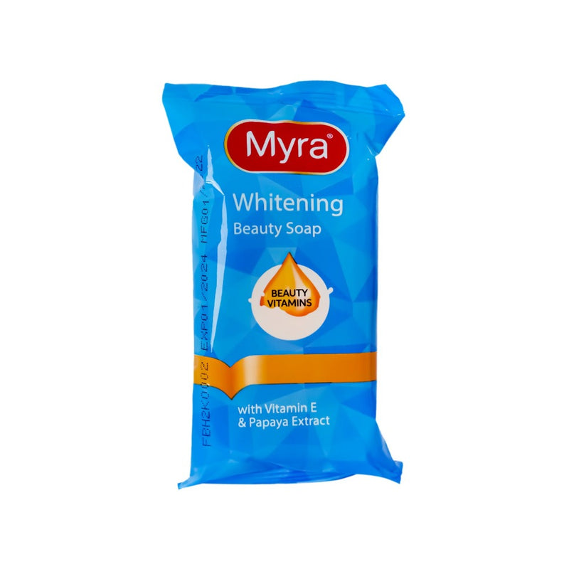 Myra Whitening Soap With Natural Papaya Extract 45g