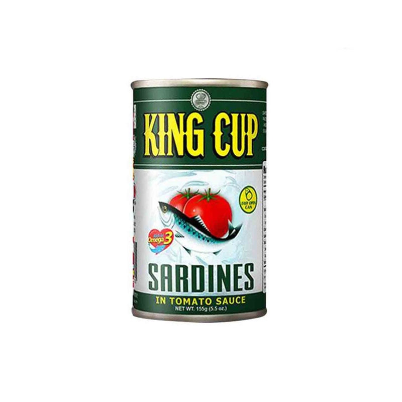 King Cup Sardines In Tomato Sauce EOC 155g