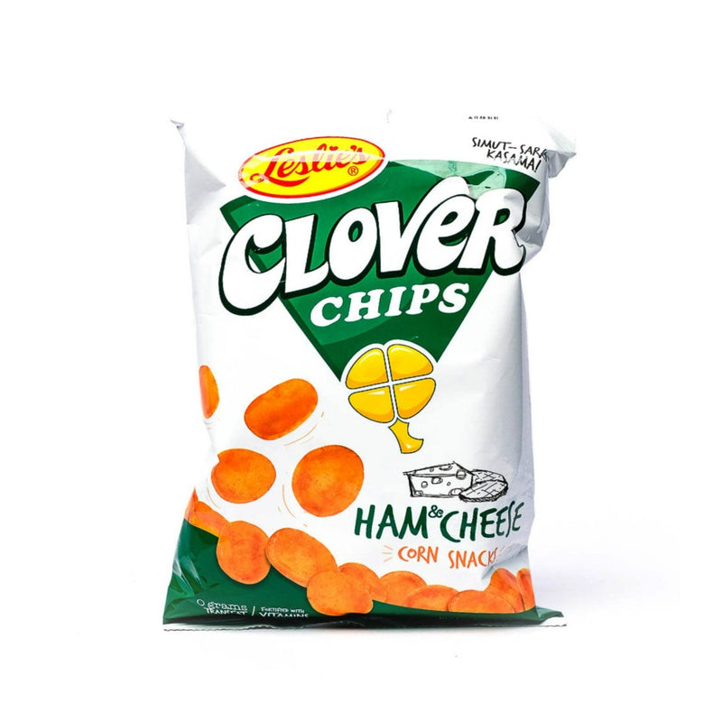 Clover Chips Corn Snacks Ham And Cheese 85g