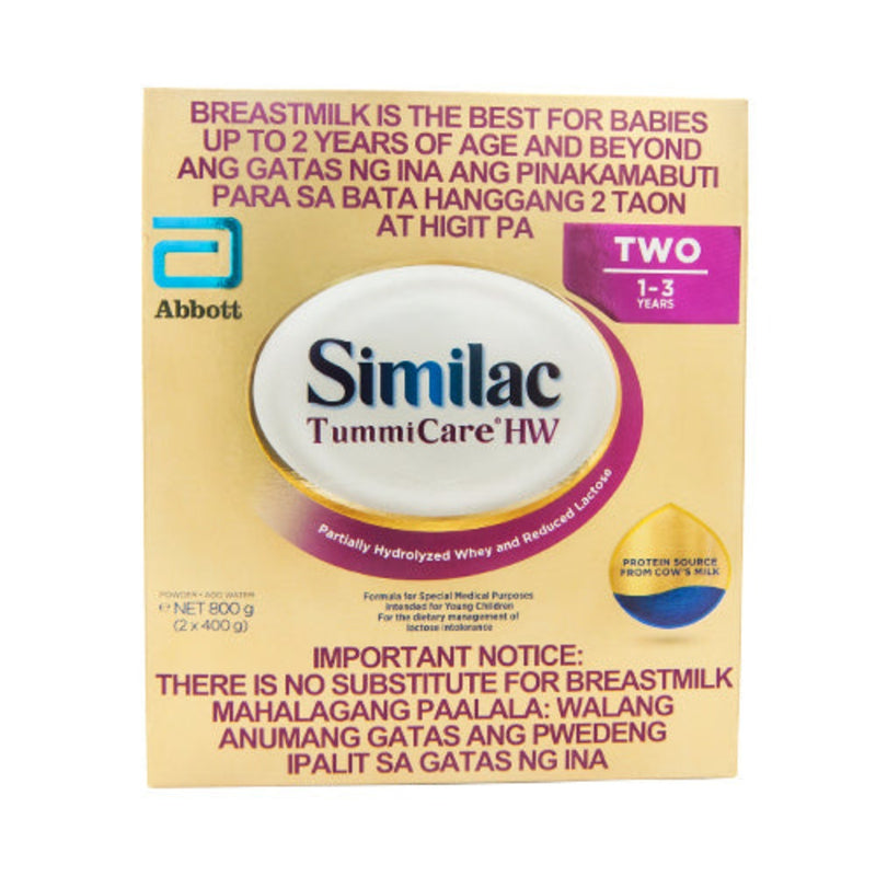 Similac Tummicare Two Milk Formula 1-3 Years Old 800g