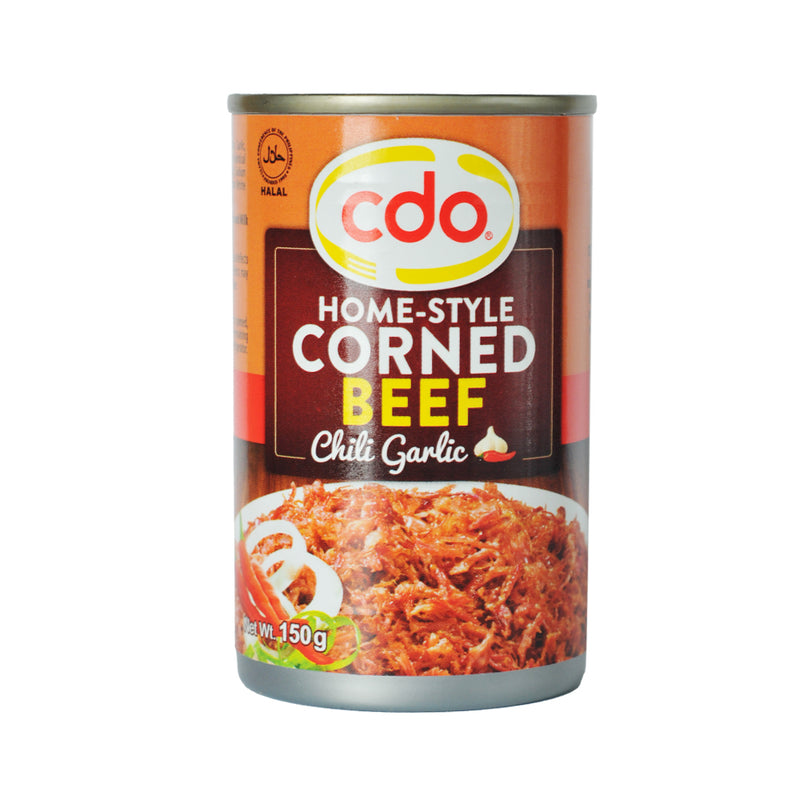 CDO Home Style Corned Beef Chili Garlic 150g