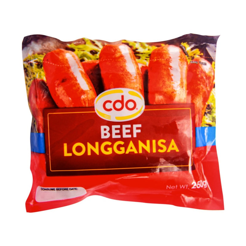 CDO Beef Longanisa 250g