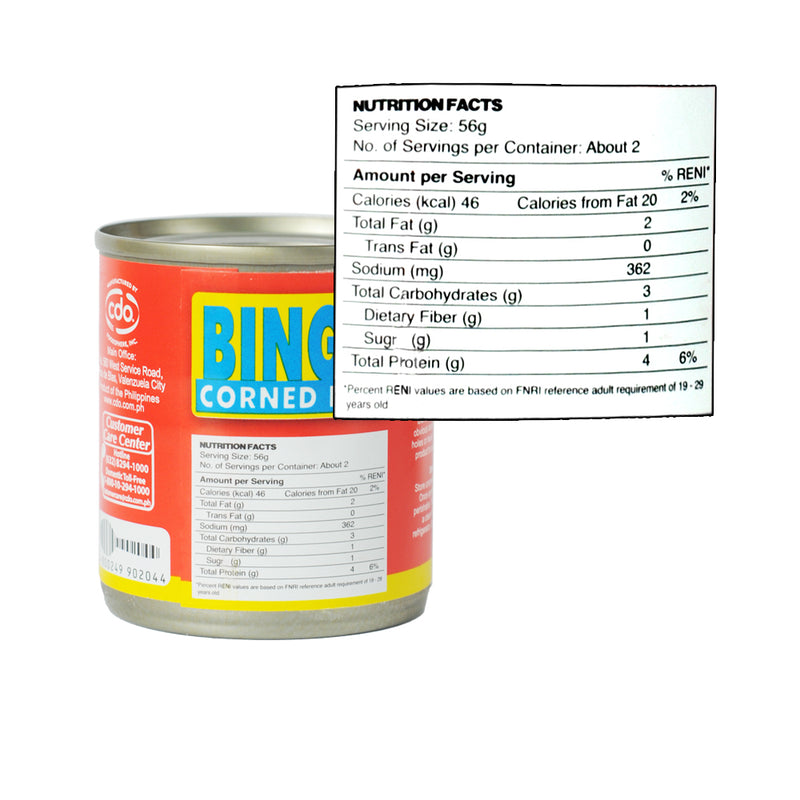 Bingo Corned Beef 100g