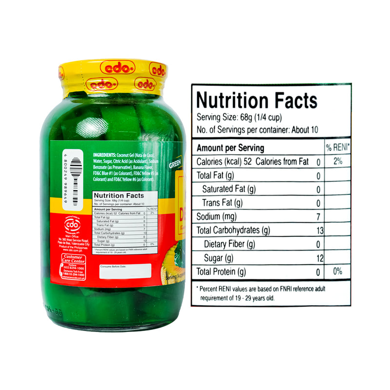 CDO Nata De Coco Green 680g (24oz)