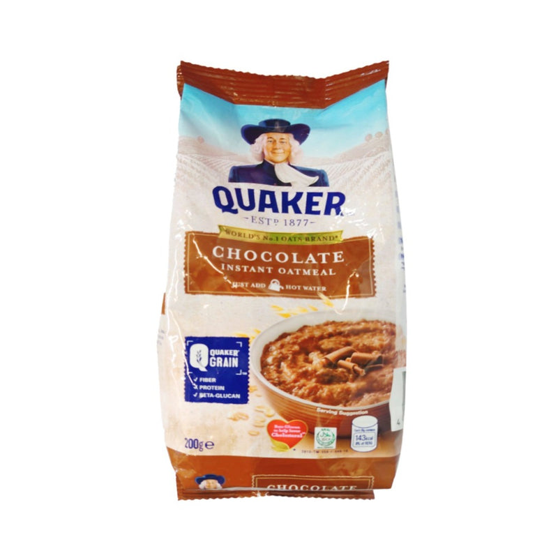 Quaker Chocolate Instant Oatmeal 200g