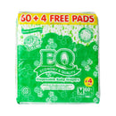 EQ Colors Baby Diaper Jumbo Pack Medium 60's + 4 Pads
