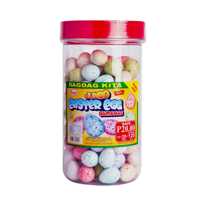 Columbia Jumbo Gumball Easter Egg 120's