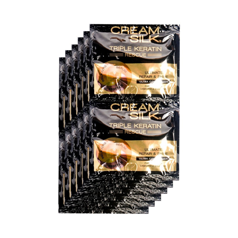 Creamsilk Triple Keratin Rescue Conditioner Ultimate Repair And Shine 10ml x 12's