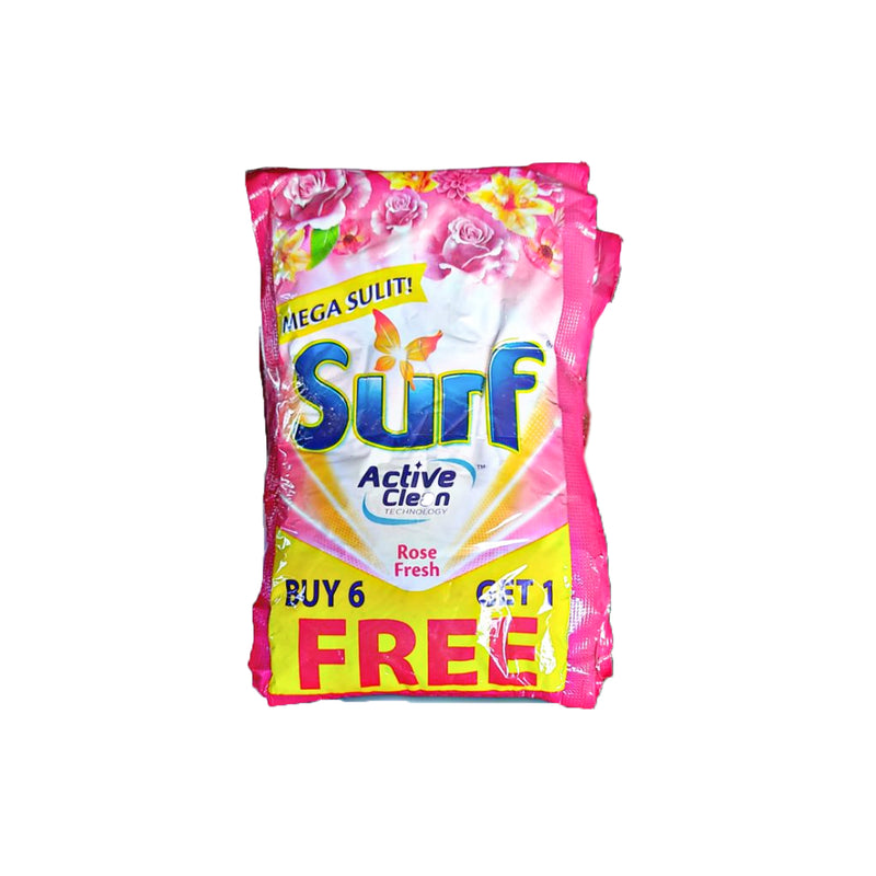 Surf Powder Rose Fresh 65g 6's + 1