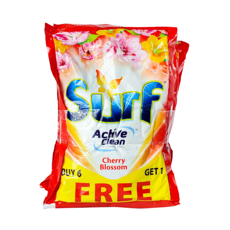 Surf Detergent Powder Cherry Blossom 65g 6's + 1