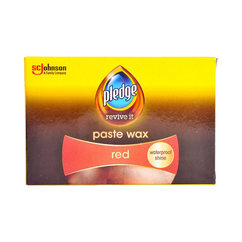 Pledge Paste Wax Red 90g