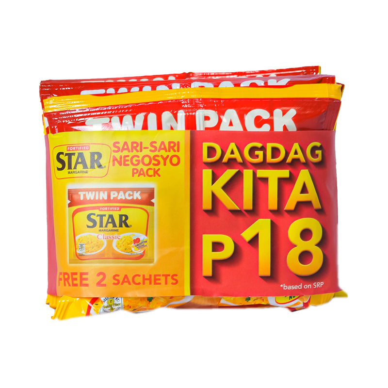 Star Margarine Classic Twin Pack 30g 10 + 2 Sachets