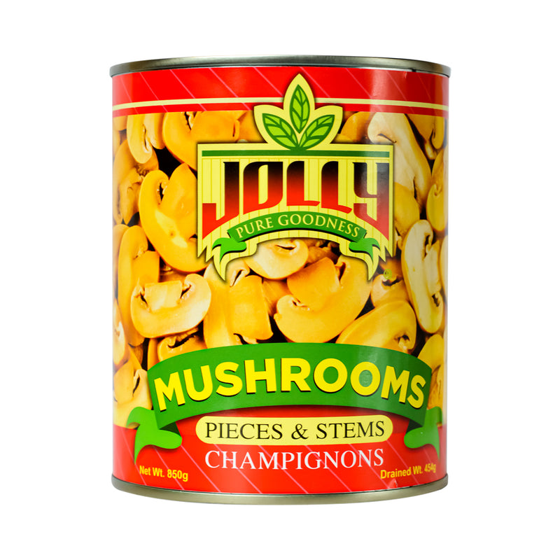 Jolly Mushrooms Pieces and Stems 850g